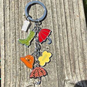 RAINY DAY CHARM KEYCHAIN